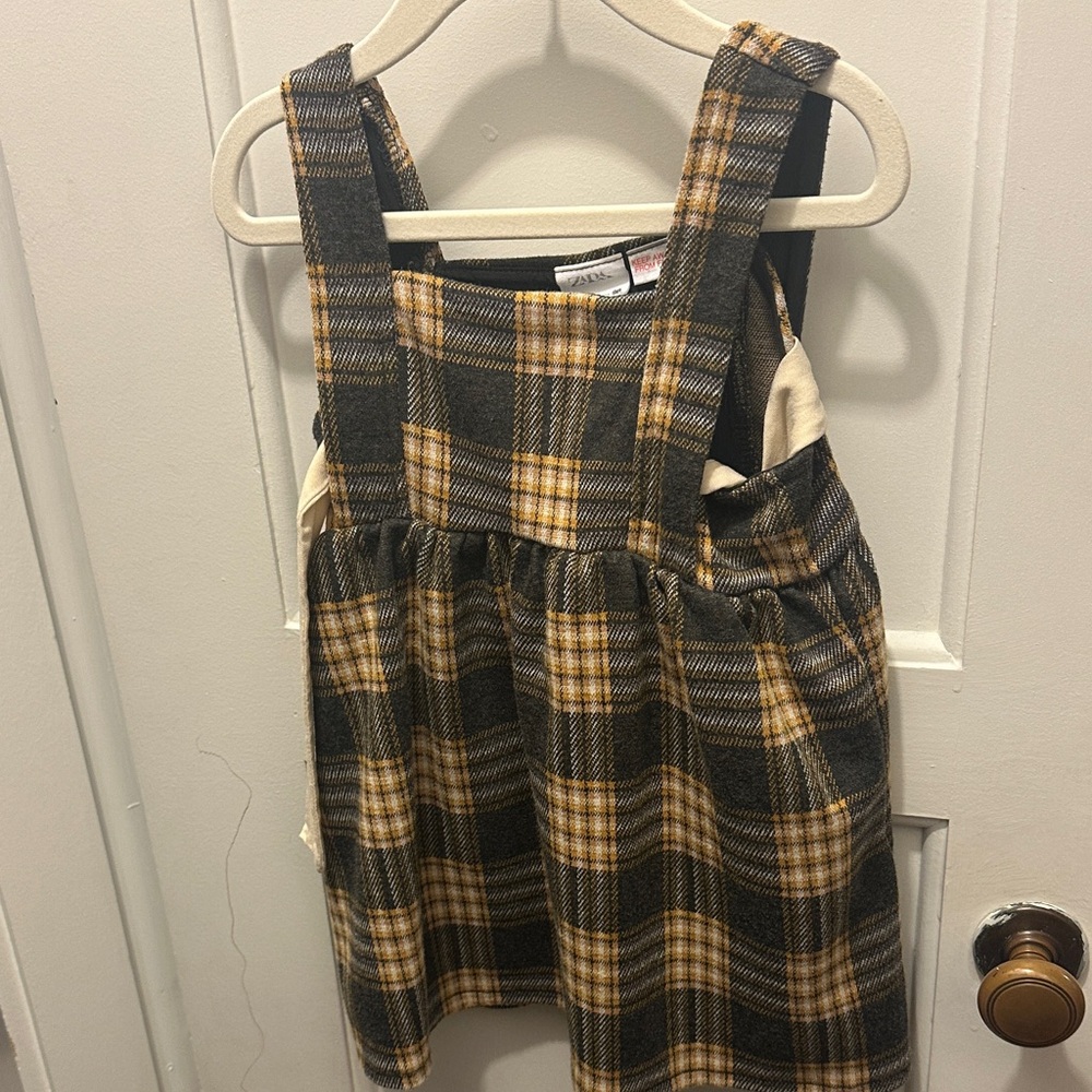 Plaid Kids 3T Jumper Zara
